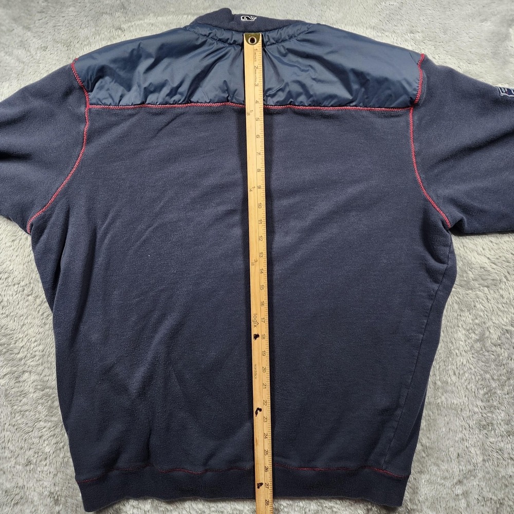 Vineyard Vines Jacket Mens XL Navy 1/4 Zip Fleece America's Cup Bermuda 2017 - Picture 12 of 13